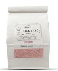 Té verde Sencha con flor de cerezo SAKURA Recarga de 100g