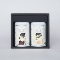 Tè Organica Set da regalo <Tè verde Yame Sencha Organico con Matcha, Yame Hojicha Organico>