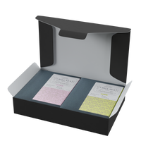 Juego de Té para regalo <Té verde Sencha con flor de cerezo SAKURA, Té verde Sencha con cítrico de YUZU>