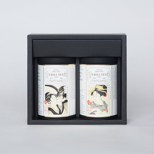 The Exclusive and Rare Tea Gift : Kabusecha HIKARI, Sencha MIDORI